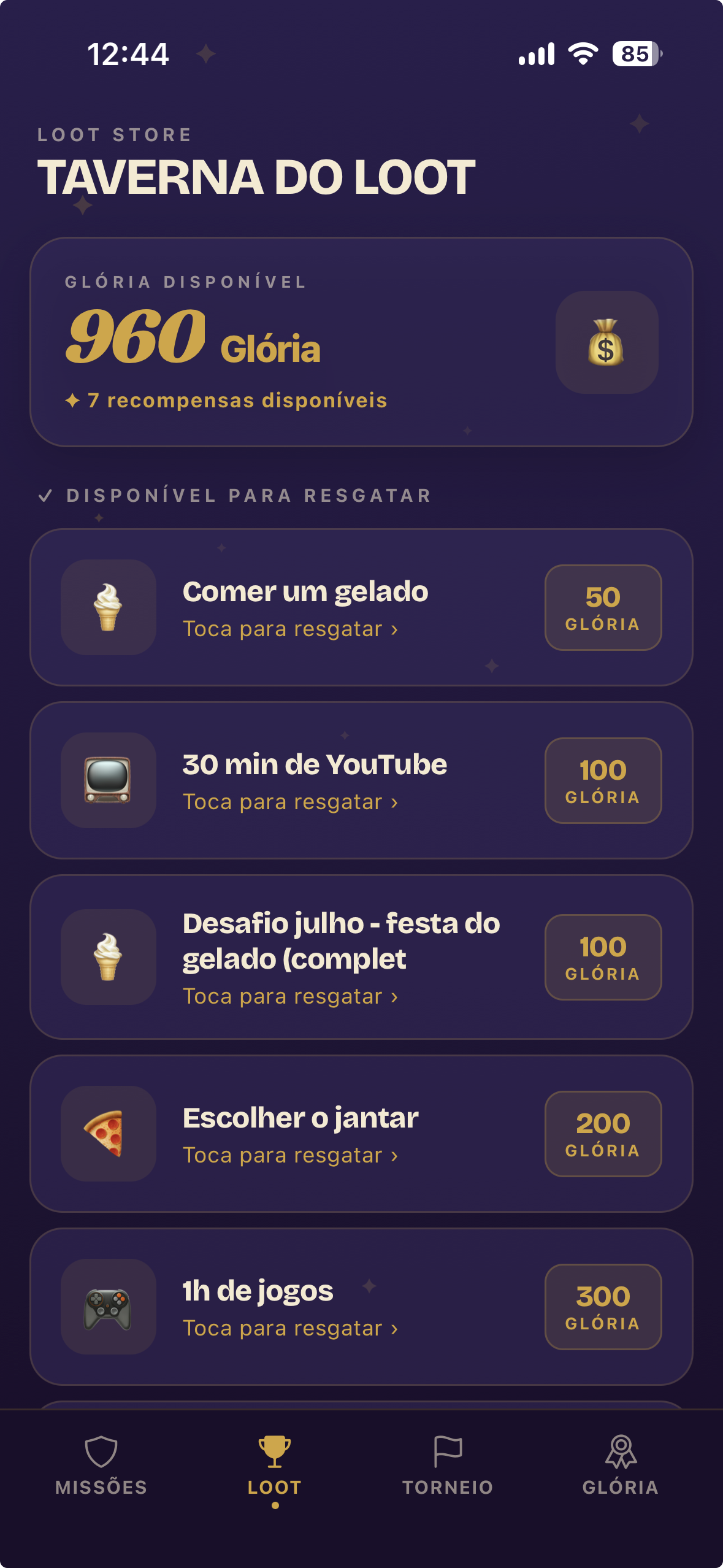 Halo · loja de recompensas
